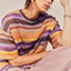 Palette Crewneck Knit Top