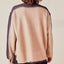 Two Tone Contrast Oversized Knit Tee