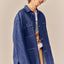 Double Pocket Oversized Denim Work Jacket