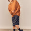 Simple Birds Collared Pullover