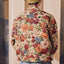 Flower Jacquard Crop Blouson