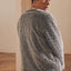 Mohair Textured V-Neck Cardigan