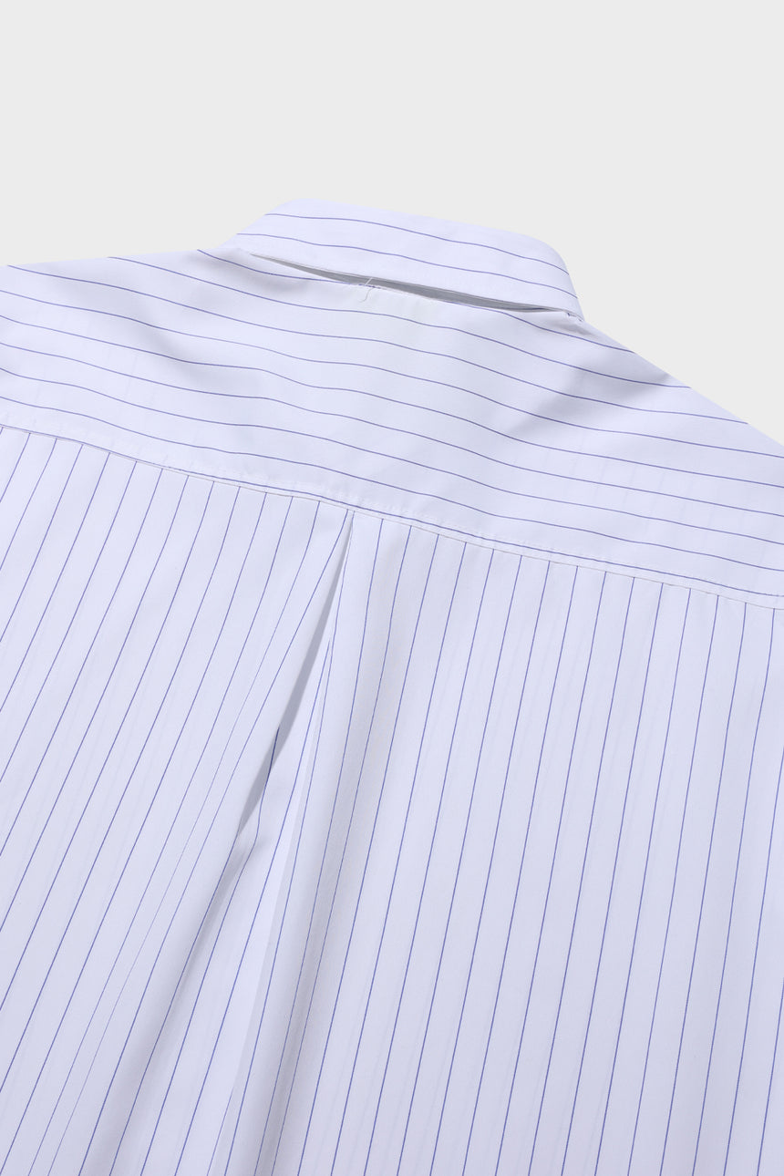 Basic Striped Crop Shirts