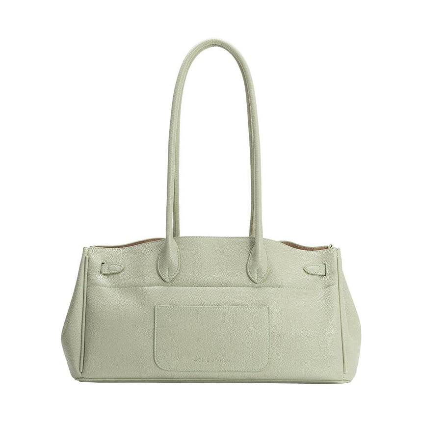 Rocky Mint Recycled Vegan Leather Shoulder Bag