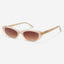 Kaia Acetate Cat Eye Womens Sunglasses