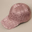 Tonal Leopard Printed Snapback Baseball Cap