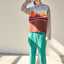 Mohair Sunset Landscape Vest