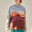 Mohair Sunset Landscape Vest