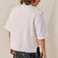 V-neck High Low Cropped Knit Vest