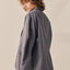 Stitch Detailed Oversize Blazer