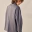 Stitch Detailed Oversize Blazer