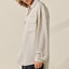 Two Pocket Front Lapel Collar Shirt