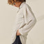 Two Pocket Front Lapel Collar Shirt