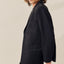 Stitch Detailed Single Breasted Blazer