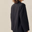 Stitch Detailed Single Breasted Blazer