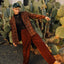 Wide Legs With Strings Relaxed Trouser