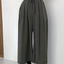 Pintuck Cropped Wide Pants