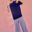 Wide Legs With Strings Relaxed Trouser