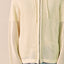 Mesh Zip-Up Hooded Pullover Cardigan