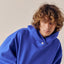 Button Detailed Crop Hoodie
