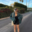 Faux Leather Moto Jacket