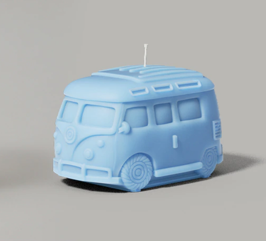 Kombi Camper Van VW BUS candle